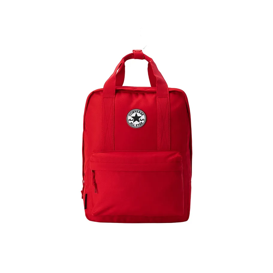 Converse Polyester Backpack Medium Unisex Preppy Red Конверс Полиэстер Рюкзак Средний Унисекс Преппи Красный