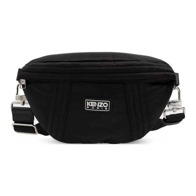 KENZO Nylon Бананка Женская Черная