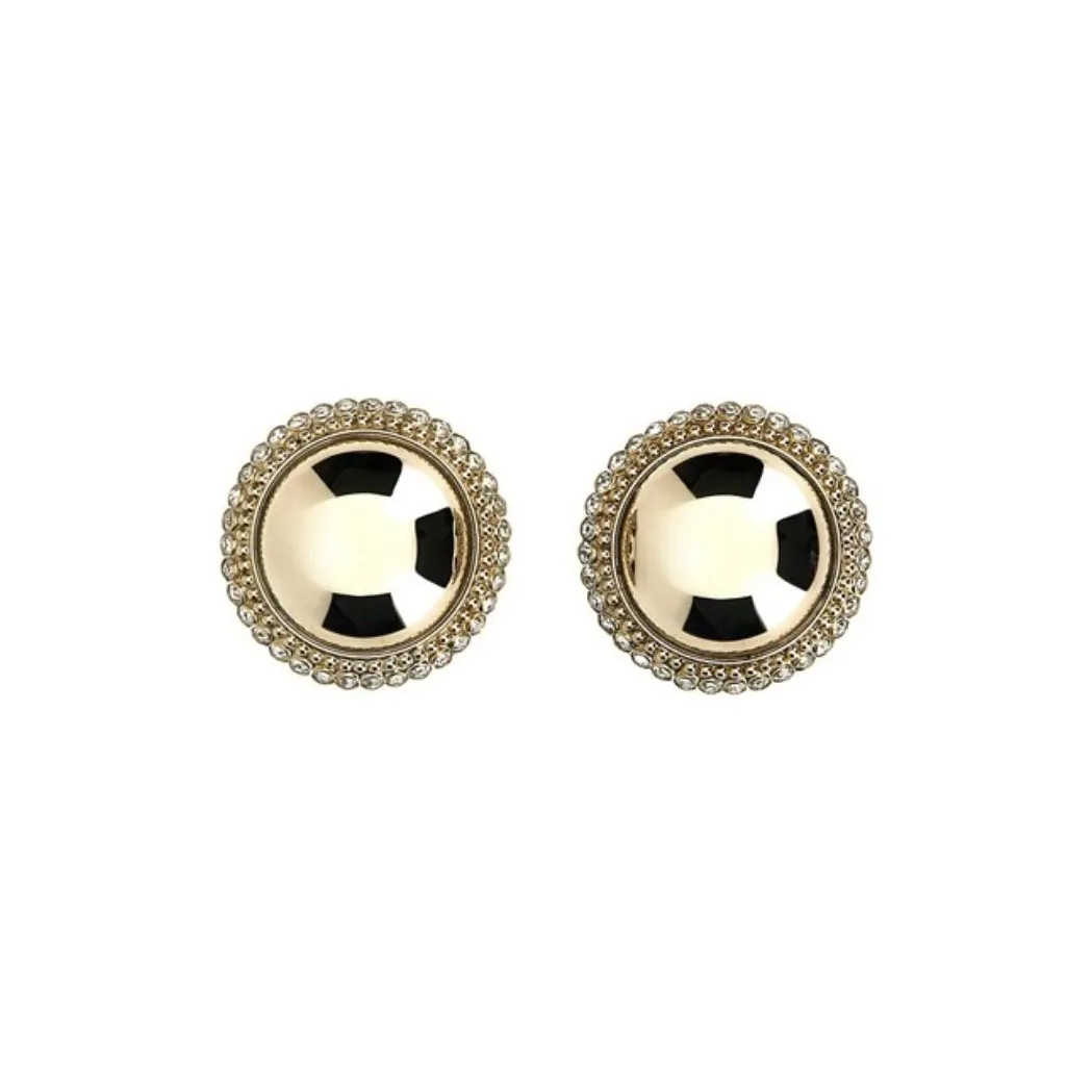 Alessandra Rich Embellished Boule Earrings