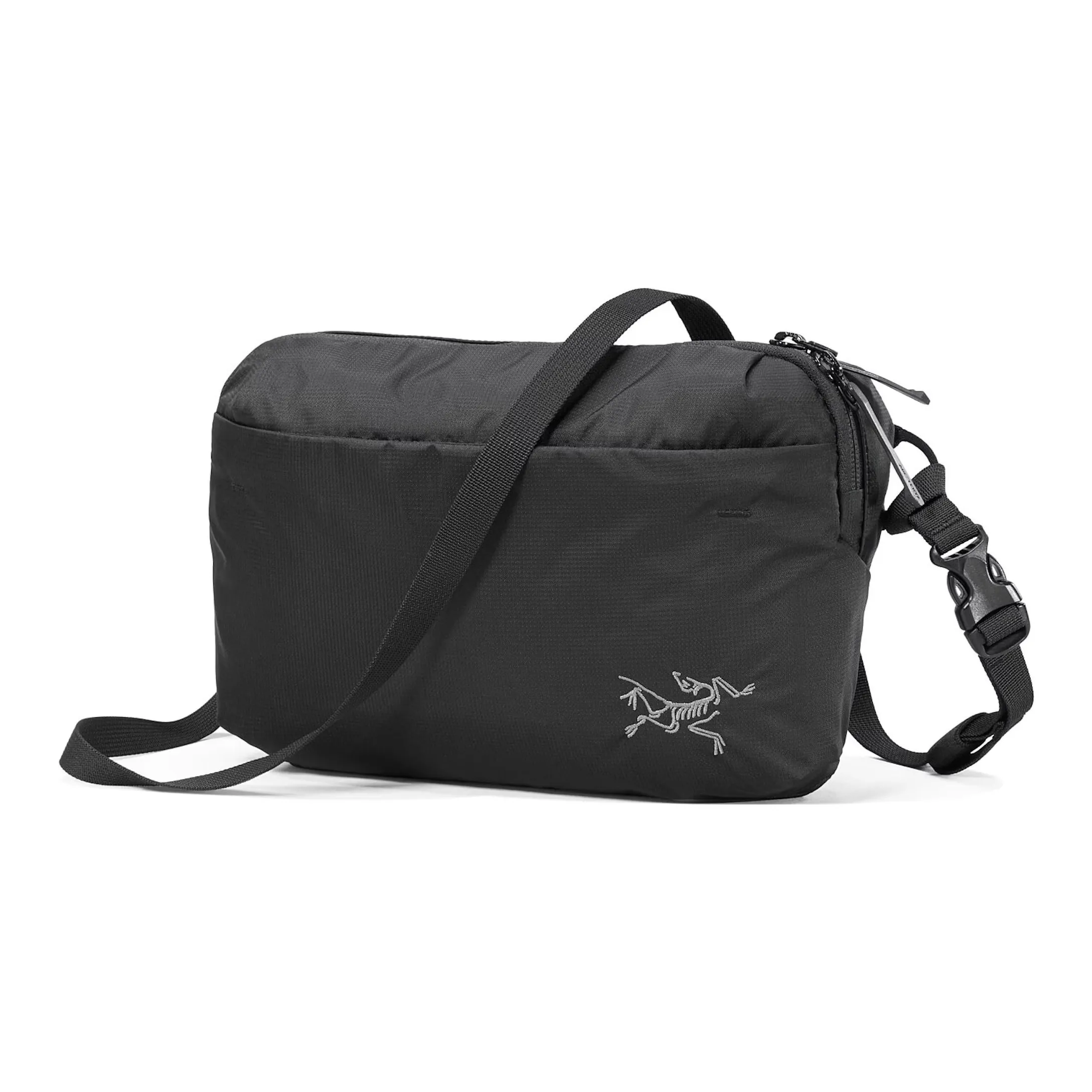 Arcteryx Nylon Shoulder Bag Crossbody Bag Unisex Black
