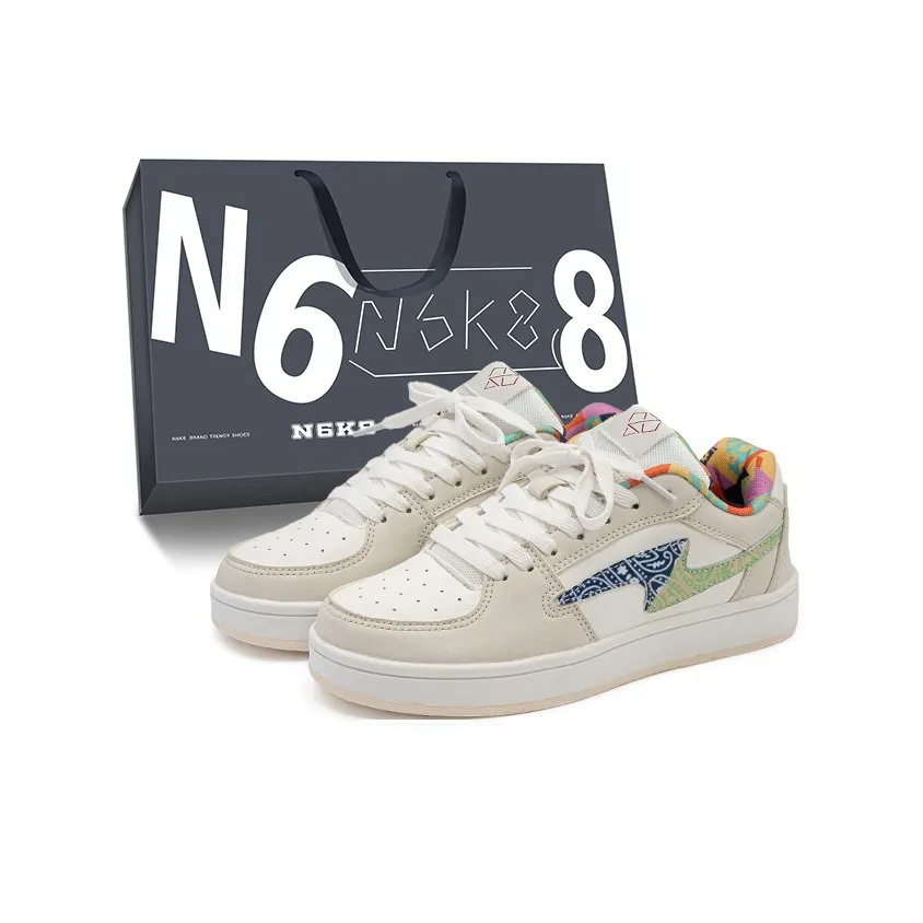 N6K8 Нескользящий Легкий Низкий Топ Скейтборд Кроссовки Унисекс