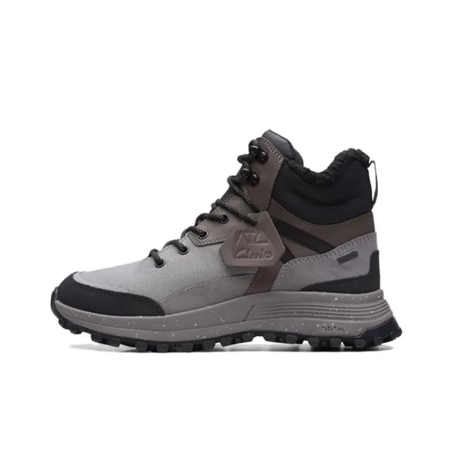 Clarks Atl Trek Azure GT Short Outdoor Women's Gray Clarks Atl Trek Лазурь GT Короткий Аутдор Женские Серый