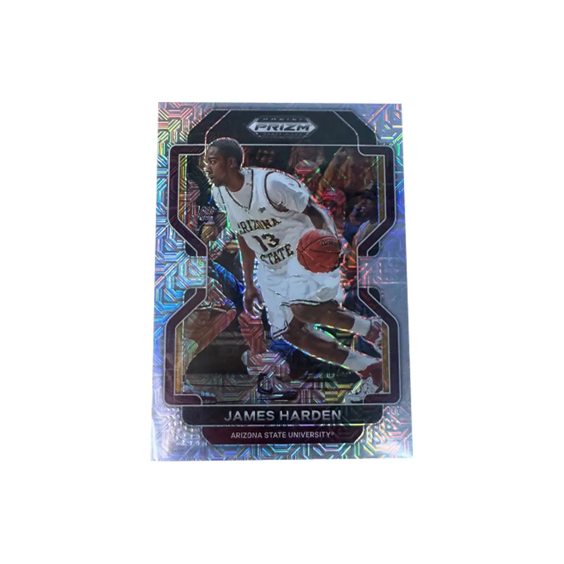 PANINI 2022 Prizm Draft PICKS Джеймс Харден Университет Джеймс Харден MOJO Fold 3 25 День рождения EDITION Спортивные карты 1 шт
