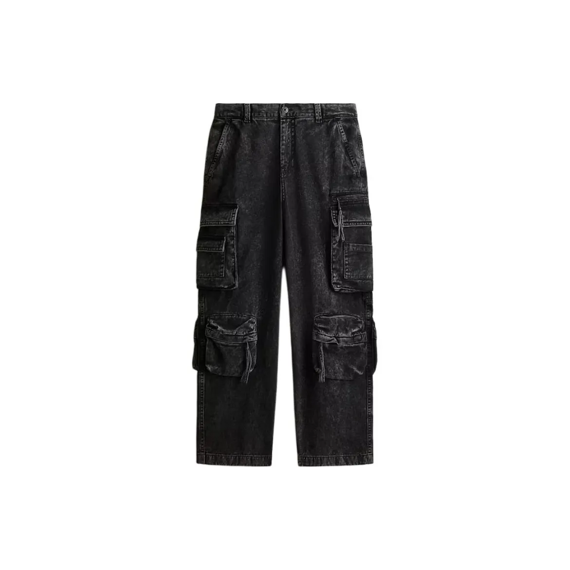 H&M Jeans Men Denim Black
