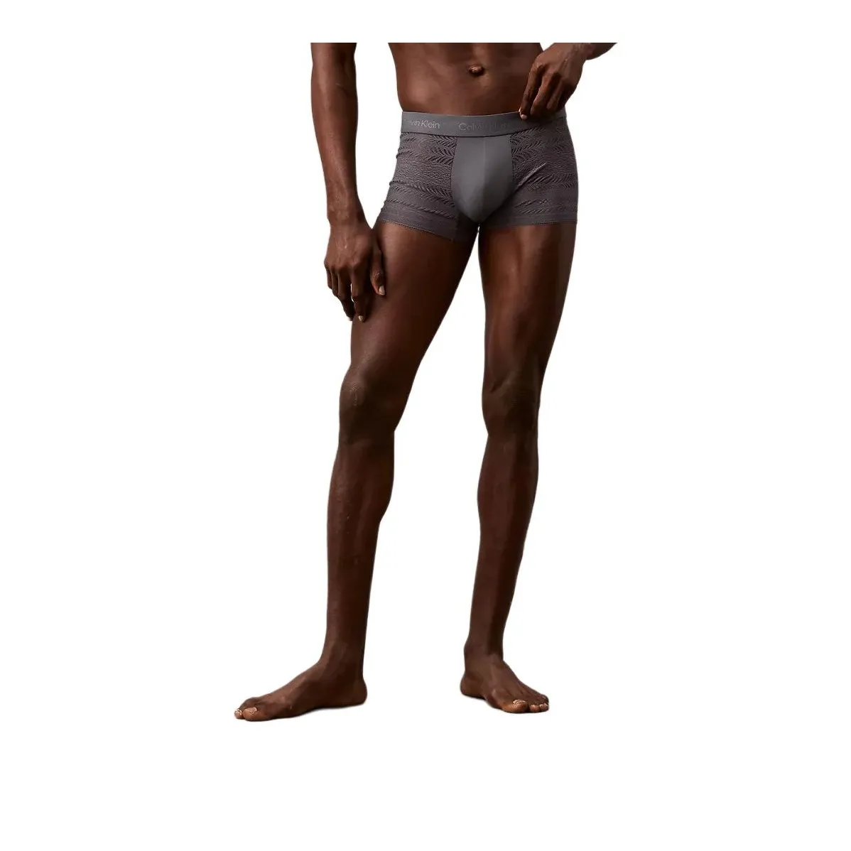 CALVIN KLEIN Boxers Мужской 1 упаковка Серый