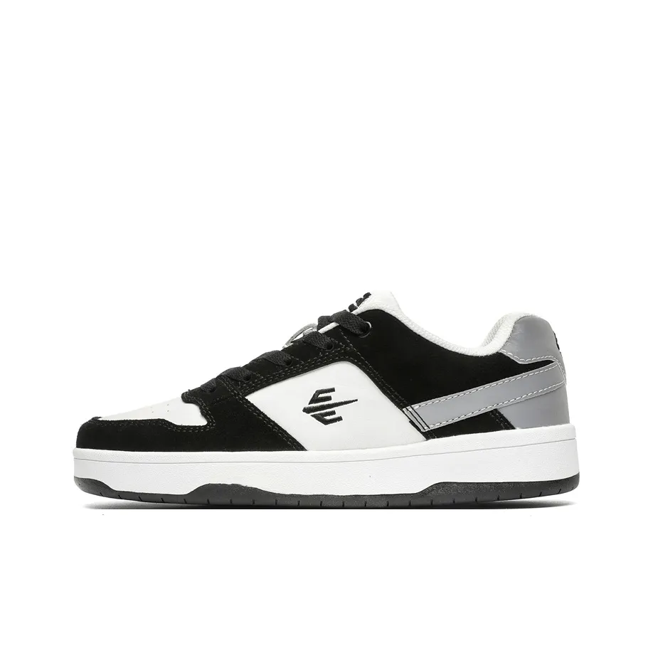 Sharp crowds Скейтборд Кроссовки Низкие Черные Белые Унисекс