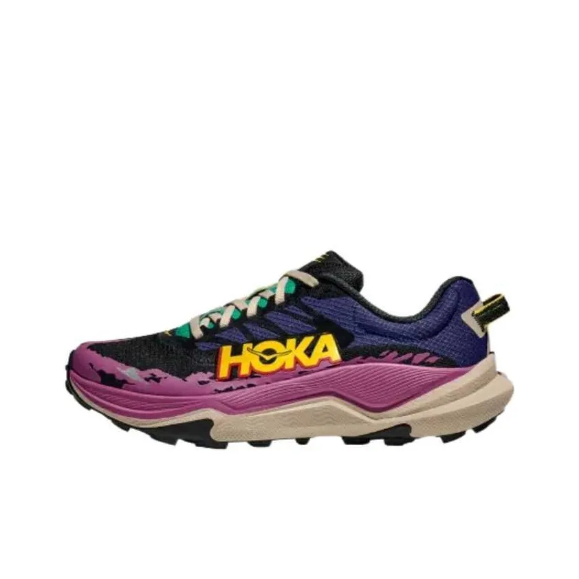 HOKA ONE ONE Низкий Топ Длинный Бег на дистанции Гонки Бег по тропам Тренировки Беговые кроссовки Женские Синий Фиолетовый