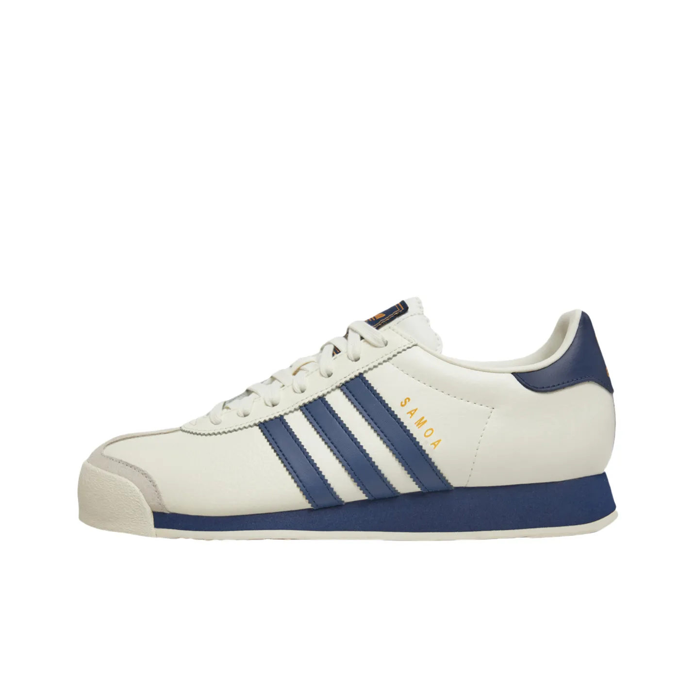 Adidas Originals Samoa Non slip Lightweight Low Top Casual Shoes Footwear Men's White Blue