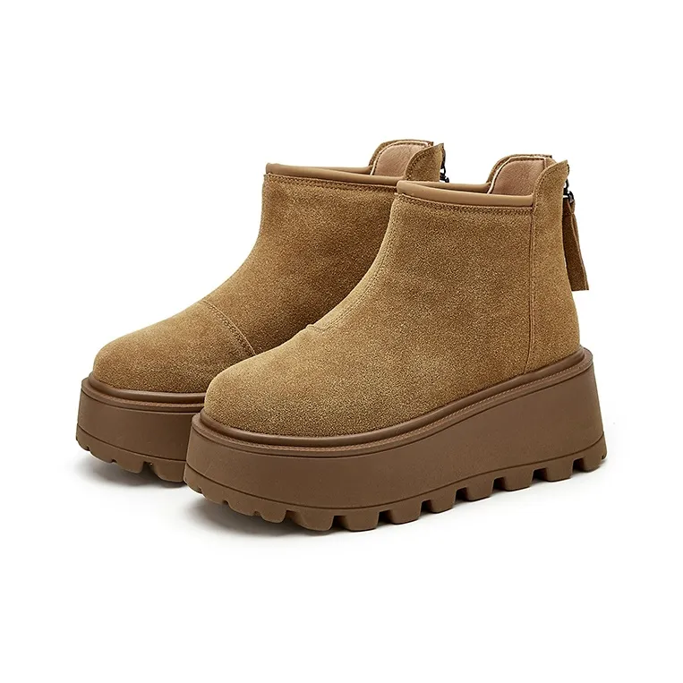 DAPHNE Термический Устойчивый к истиранию Увеличивающий Высоту Низ Резистентный Короткий Снегоботинки Женские