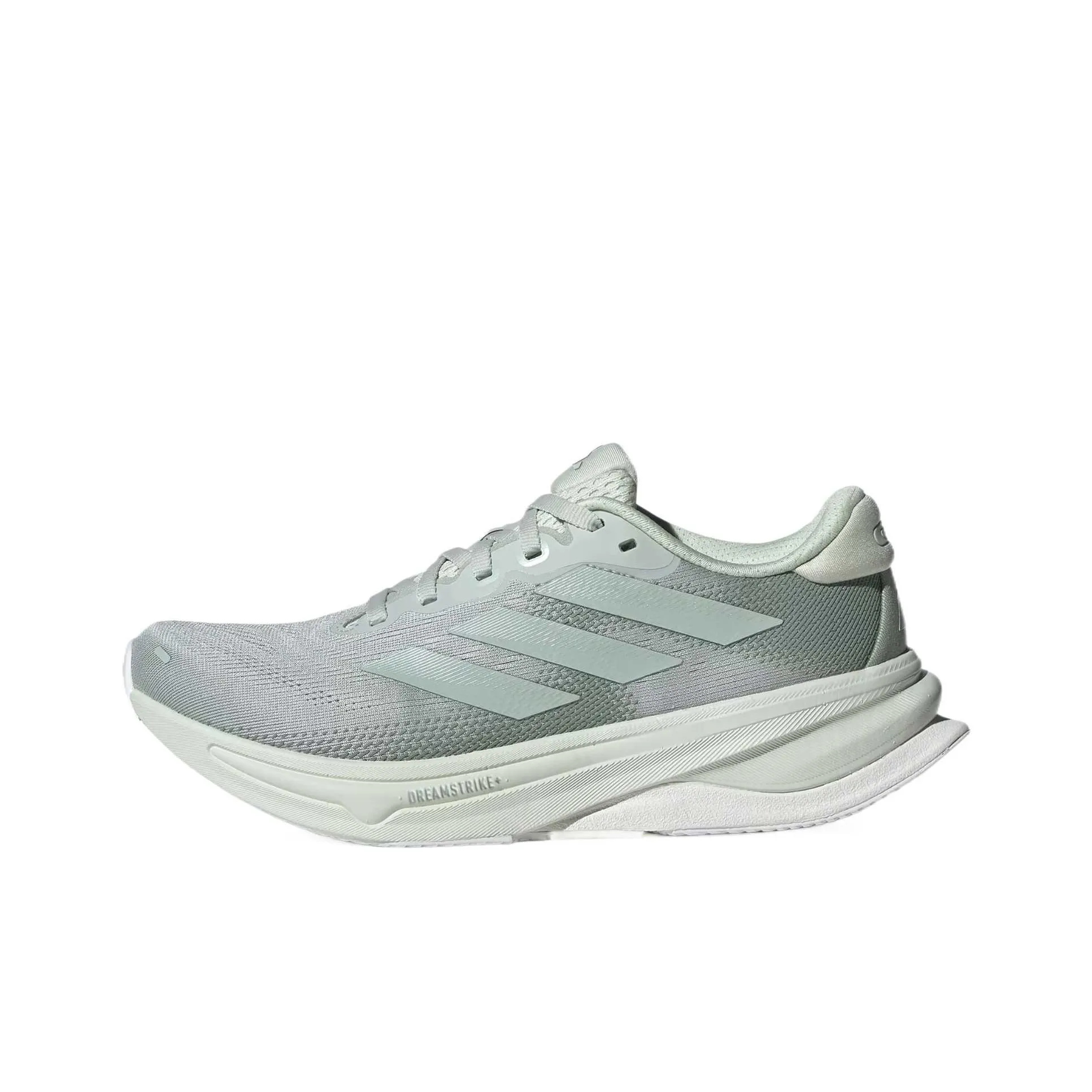 Adidas SUPERNOVA SOLUTION 2 Slip-Resistant Low-Top Running Shoes Women's Silver White