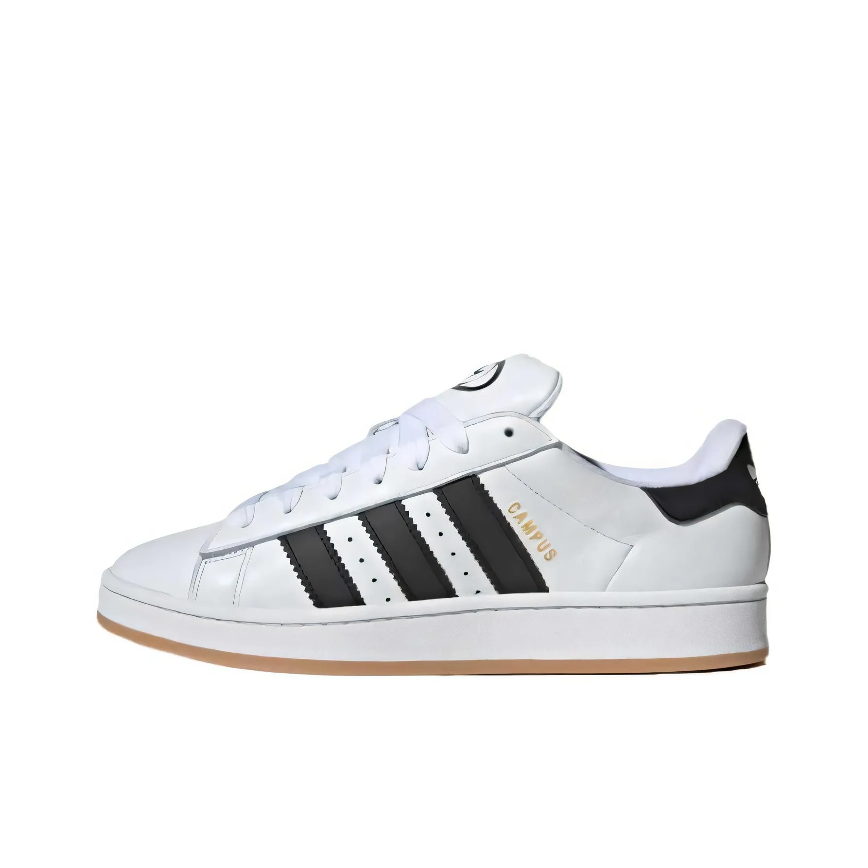 Adidas Originals CAMPUS 00s Low Топ Кэжуал Унисекс Белый