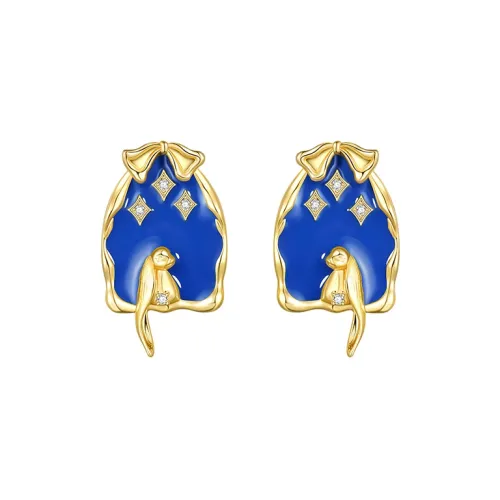 Social Talent Drip Glaze Stud Серьги Женские