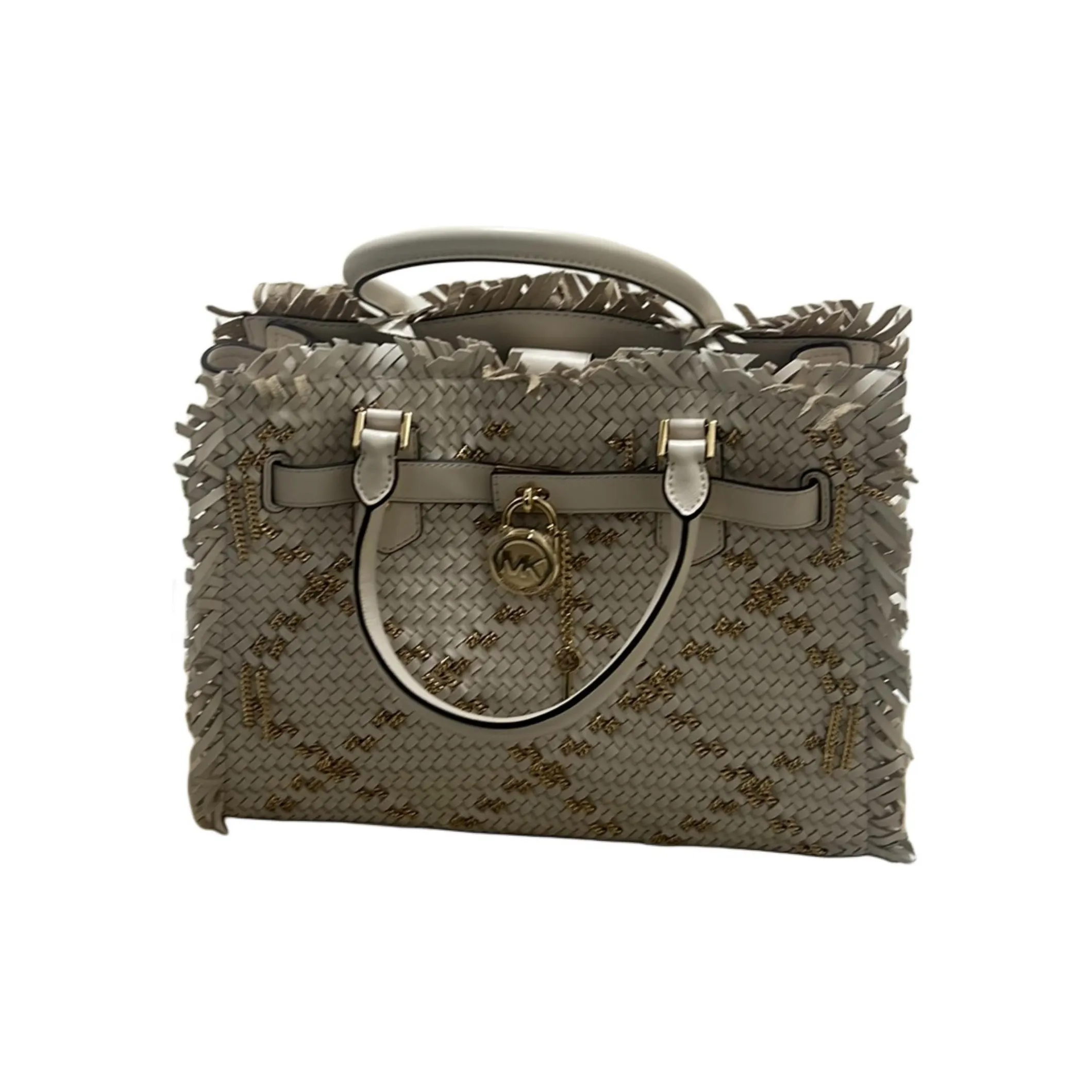 MICHAEL KORS Сумка через плечо из коровьей кожи средний размер женская белая