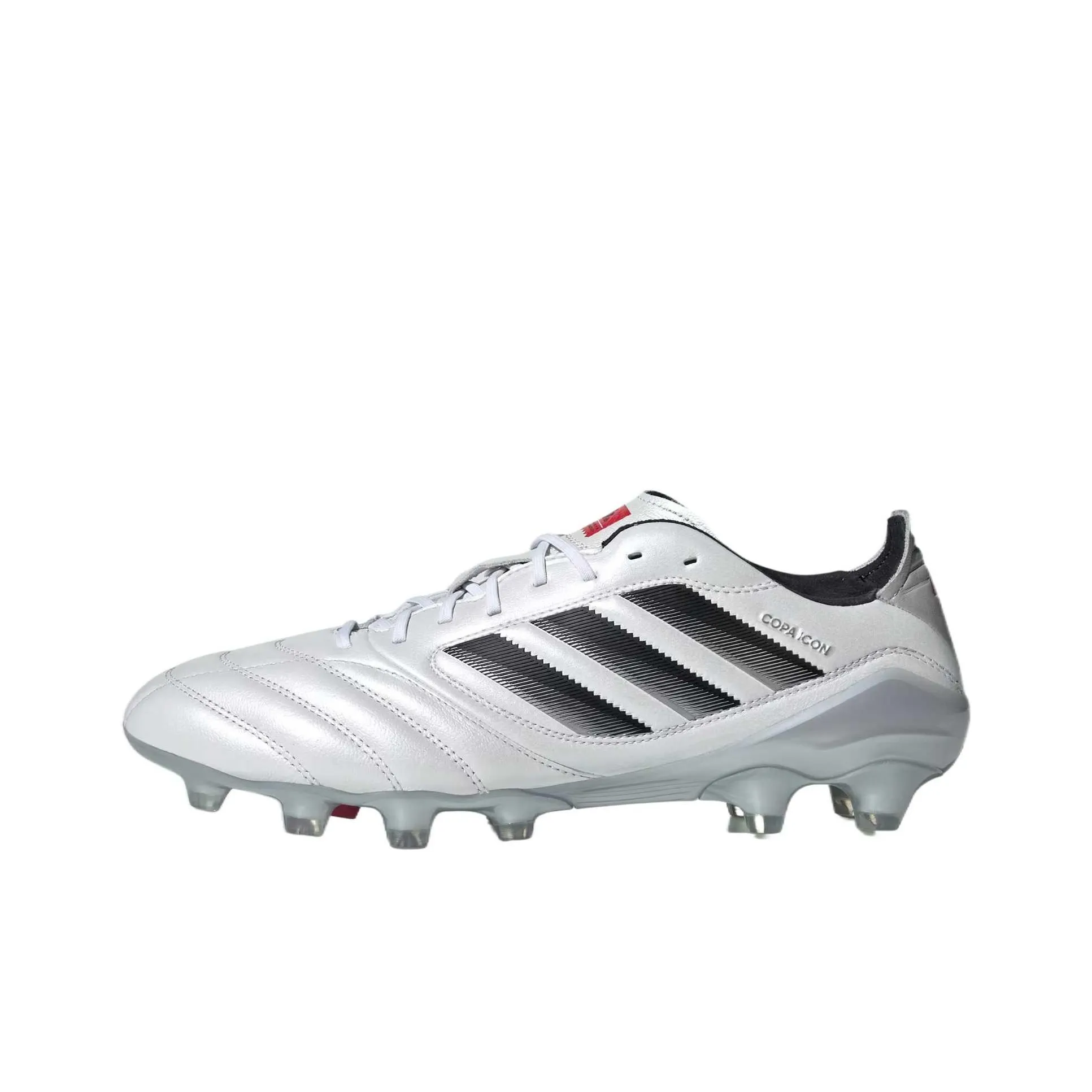 Adidas Copa Icon 2 AG Short Rubber Studs HG Short Rubber Studs Abrasion Resistant Soccer Shoes Unisex Silver Gray