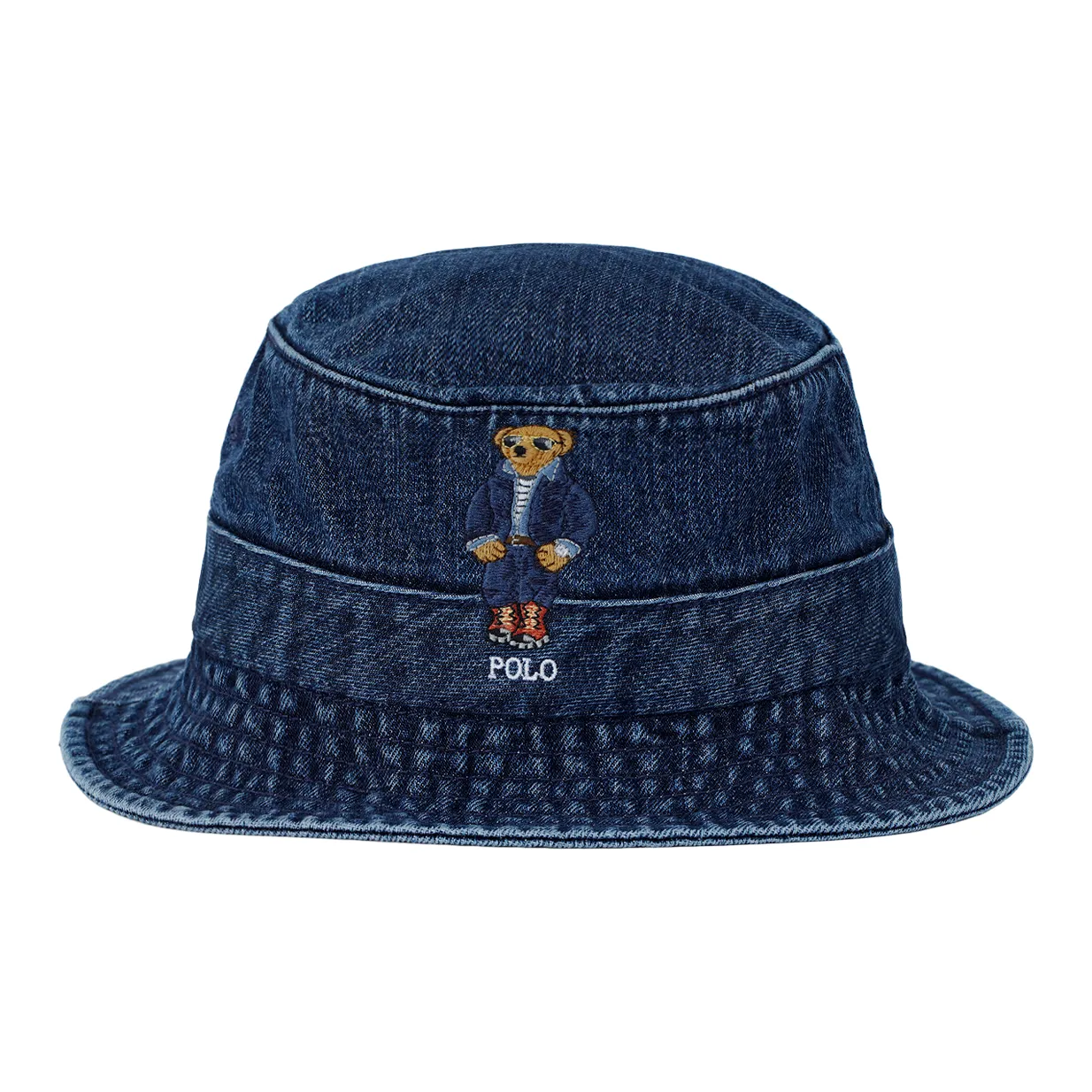 Polo Ralph Lauren Cotton Bucket Hats Unisex Blue