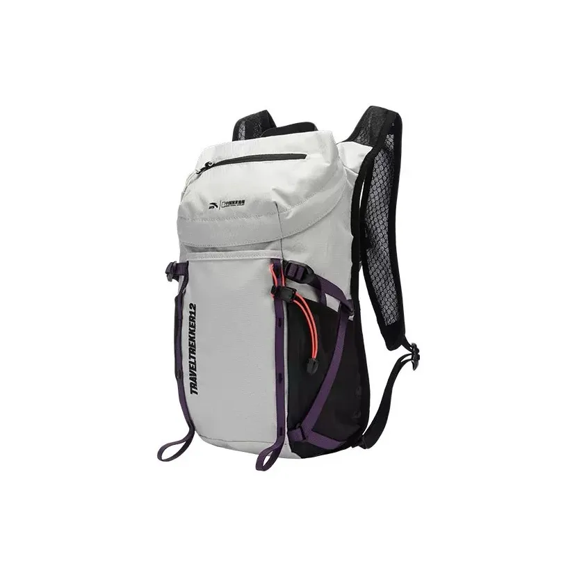 Anta ПУ (полиуретан) Рюкзак Стандартный Унисекс Тон Серый