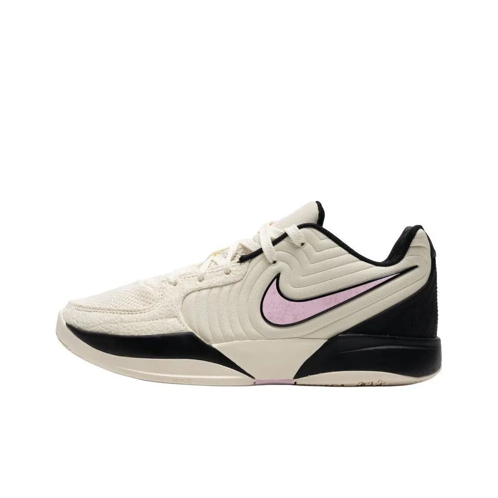 Nike Ja Morant 2 Детская баскетбольная обувь низкий топ бежевый черный унисекс