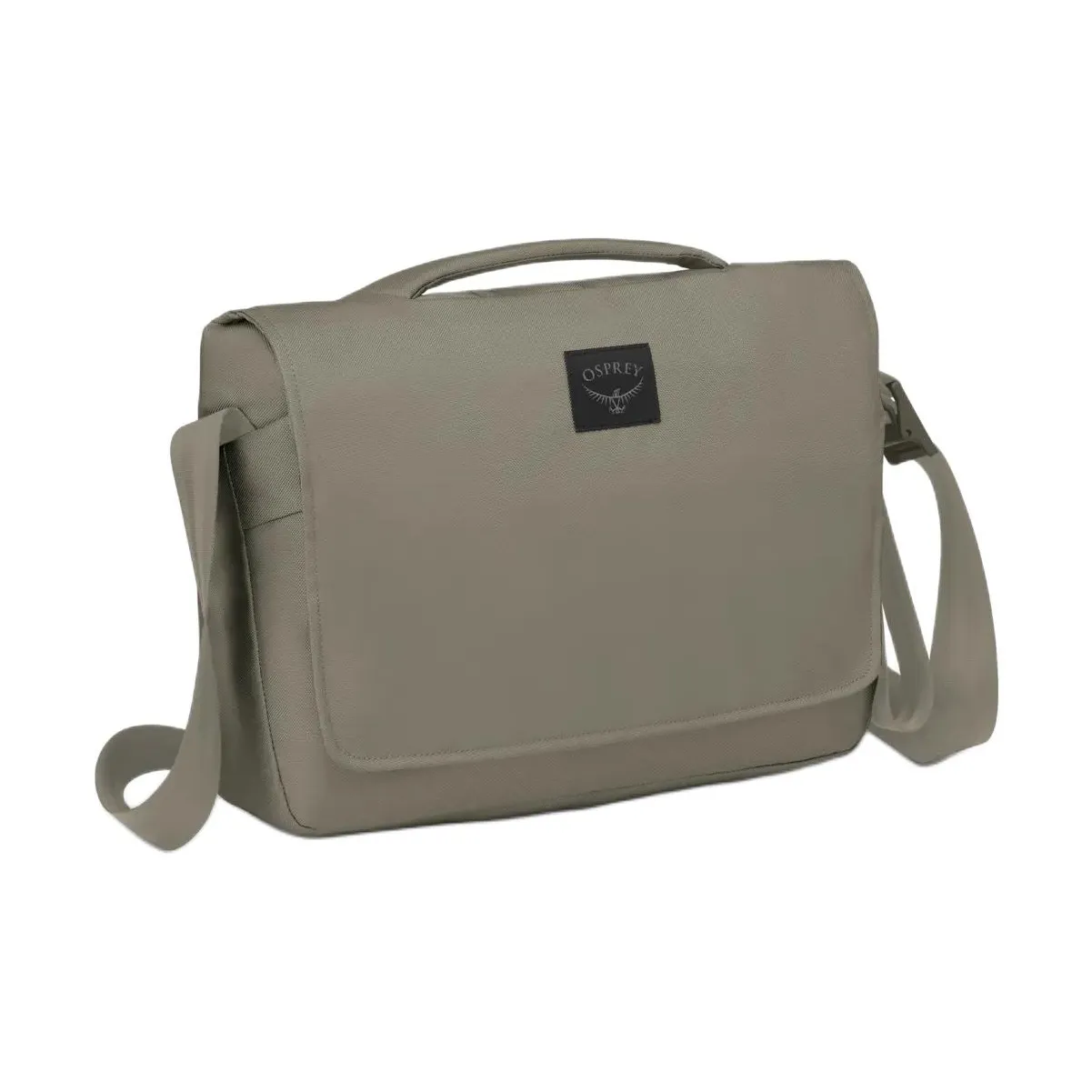 OSPREY Recycled Polyester Messenger Bag Shoulder Bag Crossbody Bag Unisex Tea Brown