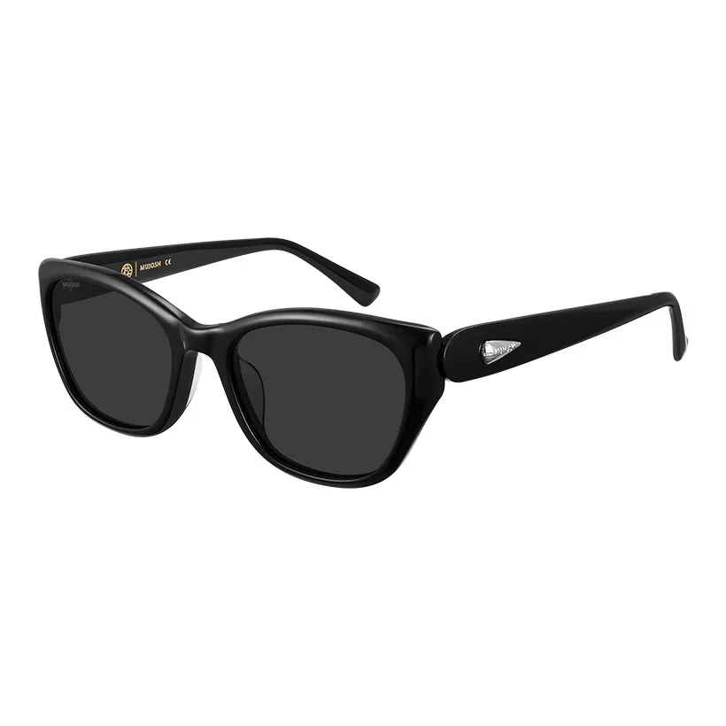 MUJOSH Astral Series Plate And Metal Cat Eye Driving Anti Strong Light Eye Protection Sunglasses Unisex