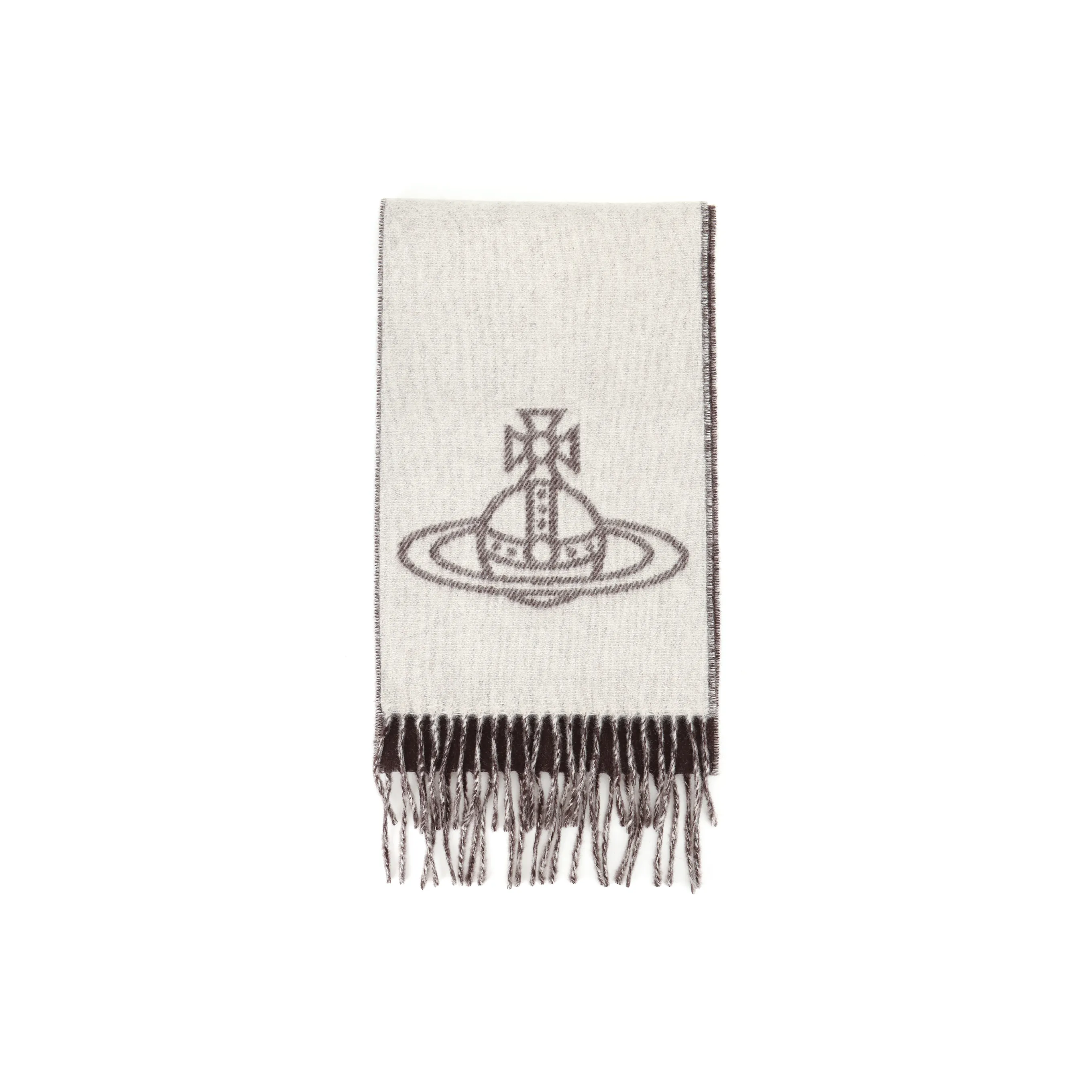 Вязаные шарфы Vivienne Westwood женские серые