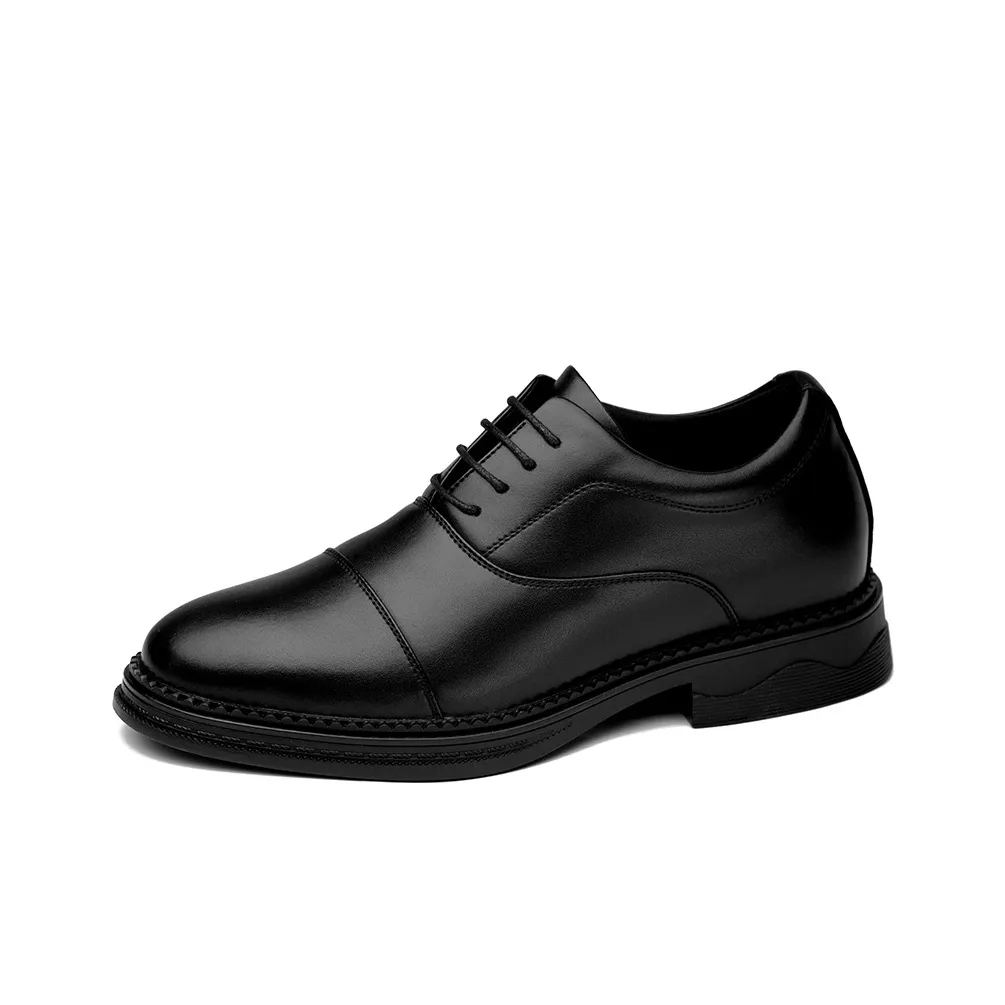SULEGAO Dress Shoes Men's Black