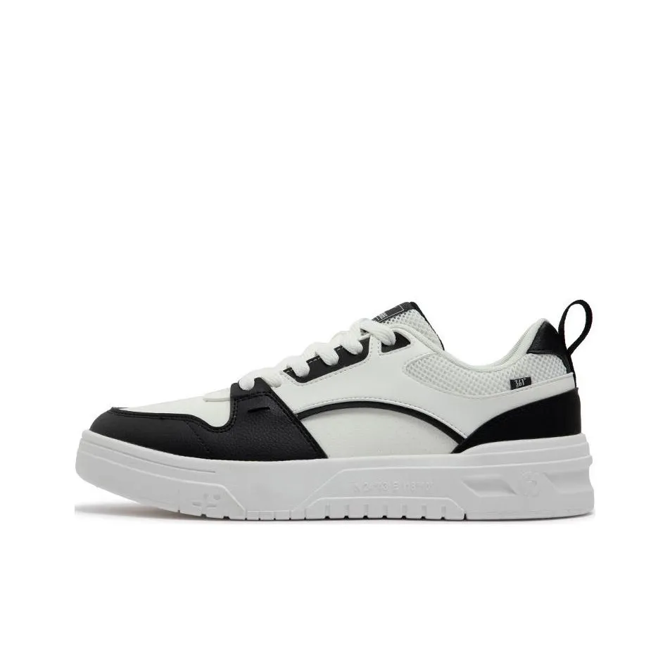 361° Soda 3 Дышащий Легкий Амортизация Низкий Топ Кроссовки для скейтбординга Мужские Белый Черный