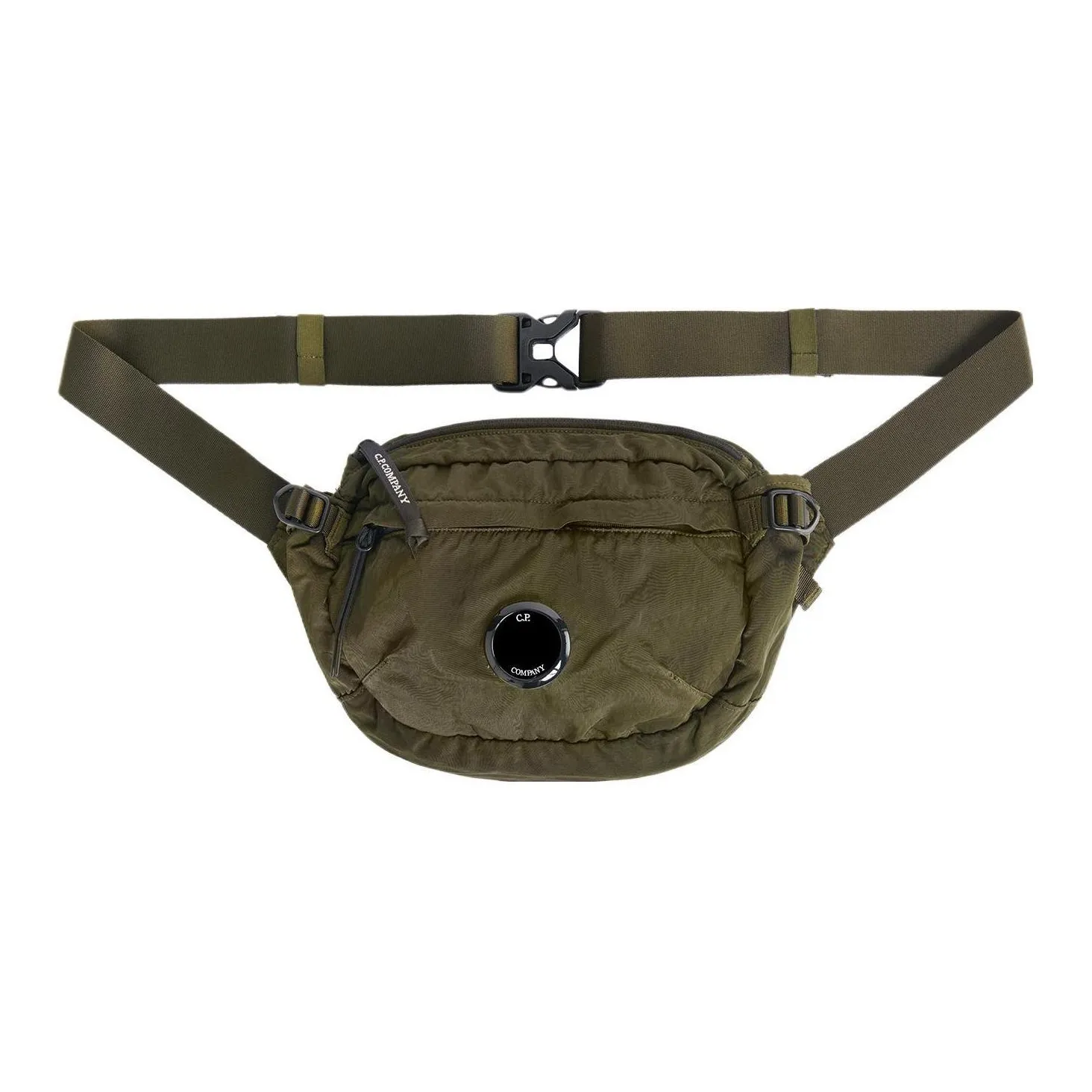 C.P.Company Полиамидная Нейлоновая Сумка через плечо Сумка Обычная Мужская Плющево-Зеленая