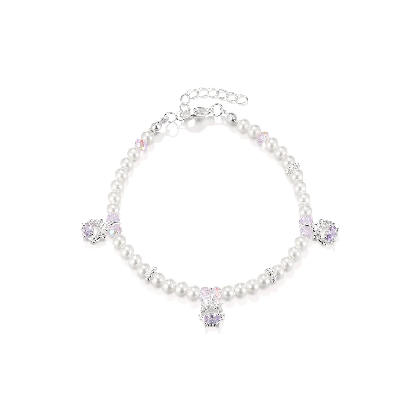 Clect Браслеты с синтетическим кубическим цирконием Женские