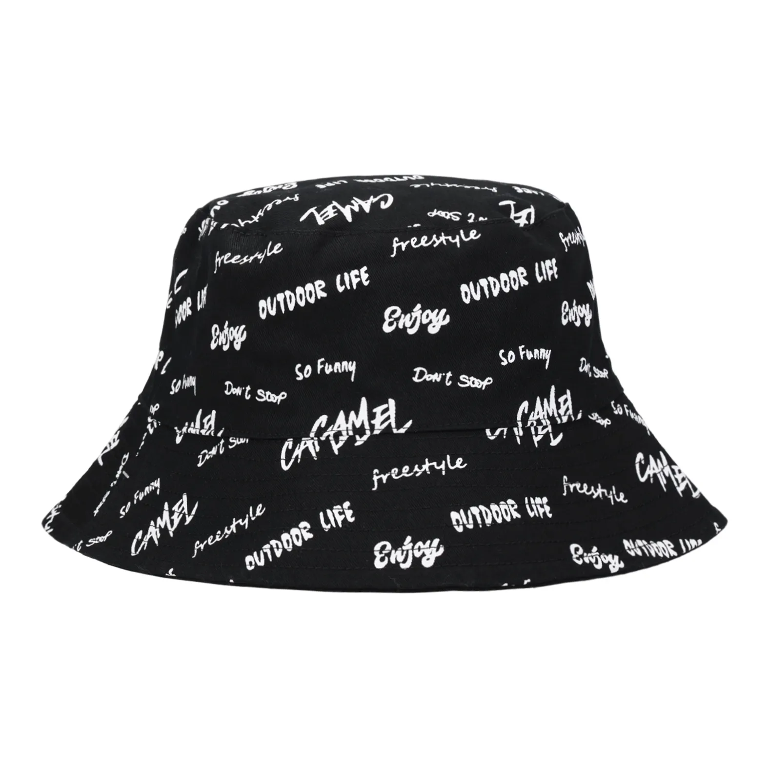 CAMEL Natural 100% Cotton Bucket Hats Women's
