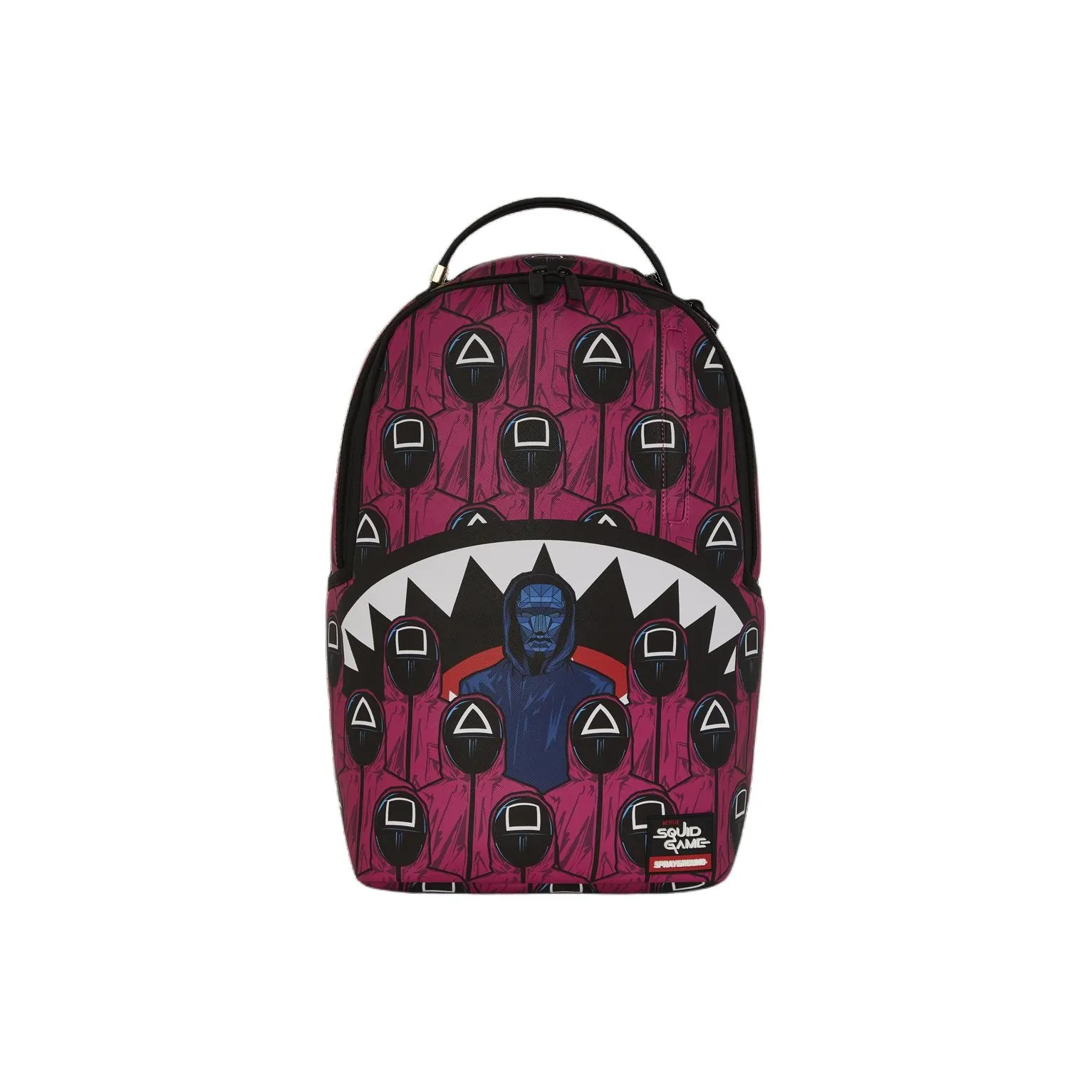 SPRAYGROUND Artificial Leather Backpack Unisex Pink