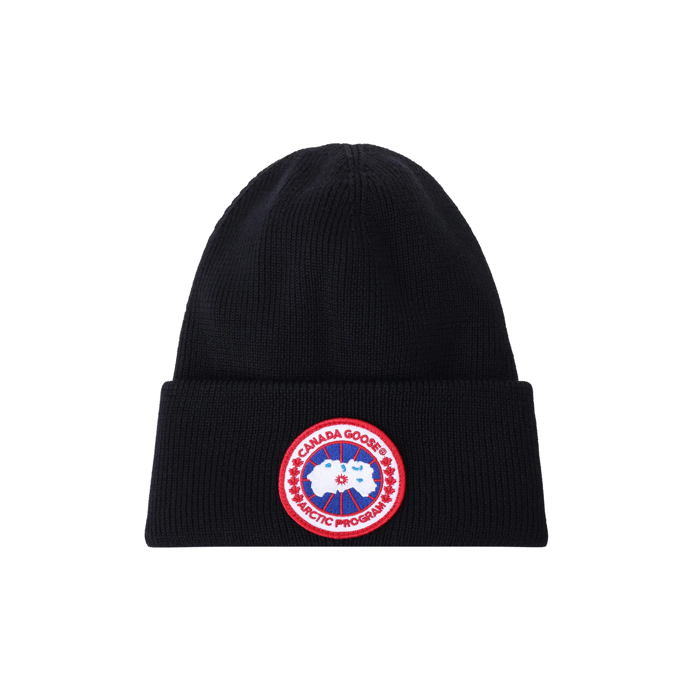 Canada Goose Logo Wool Beanie