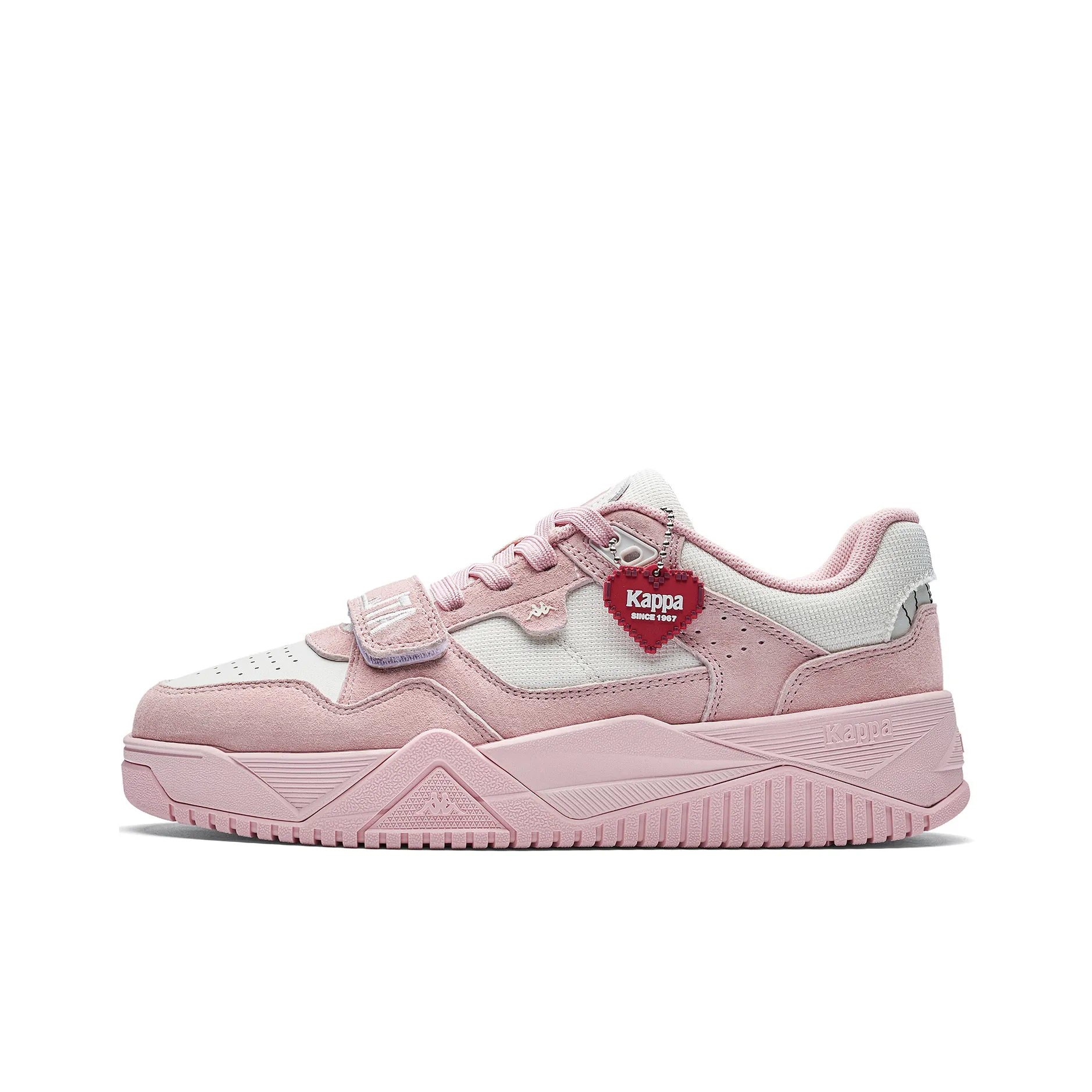 KAPPA Спина к Спине Низкий Топ Кроссовки для скейтбординга Женские Розовый