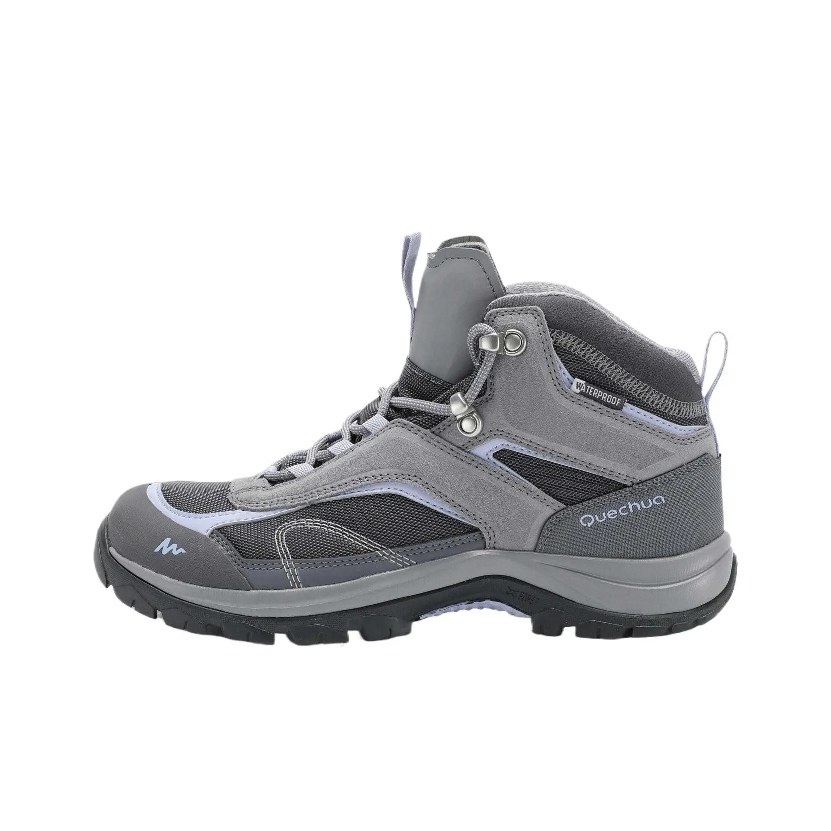 DECATHLON MH100 Cushioning High Top Hiking Shoes Women's Gray