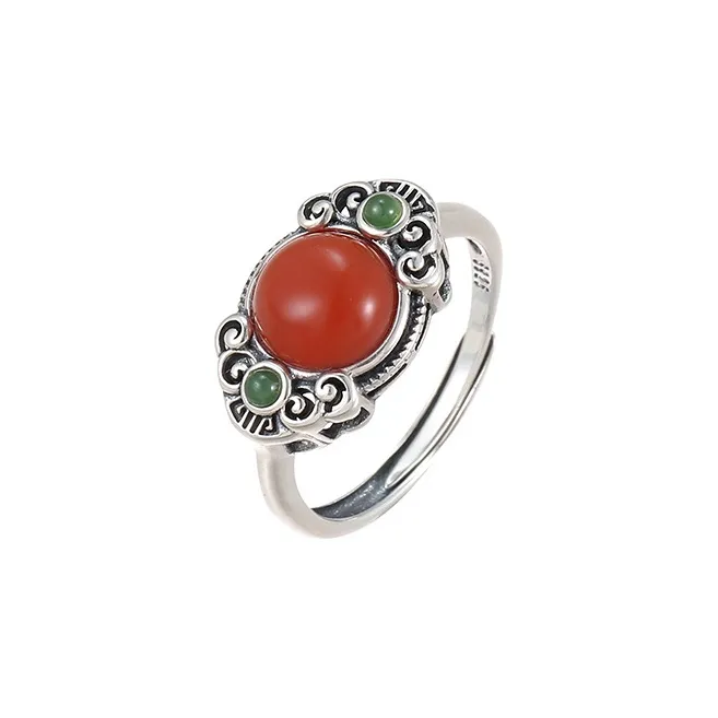 COISE Agate & Chalcedony Rings Women's