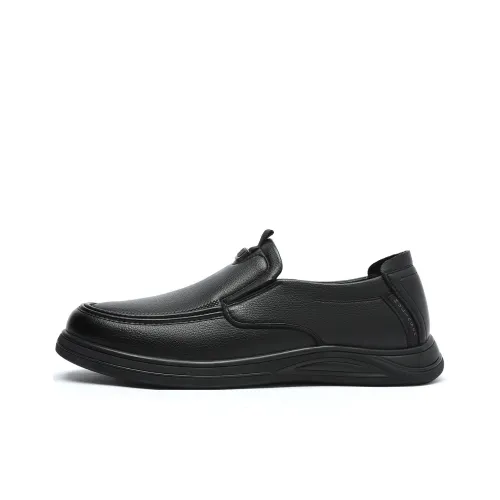 Mulinsen Мужские повседневные туфли Low Top Черные для мужчин