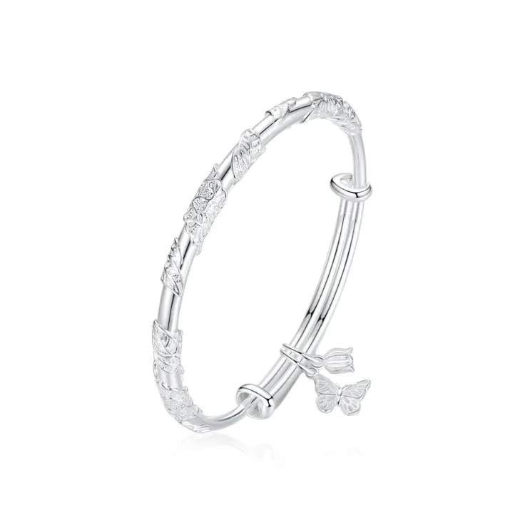 Kim Ka Fook S 999 Fine Silver Bangles Women's