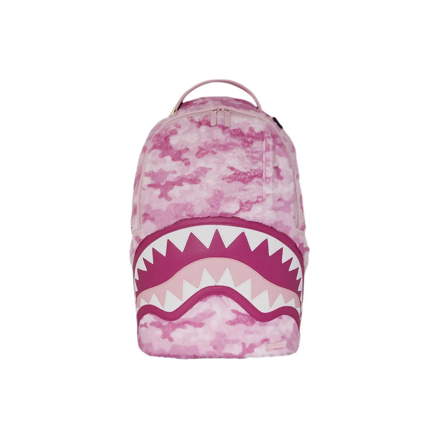 SPRAYGROUND Artificial Leather Backpack Unisex Pink