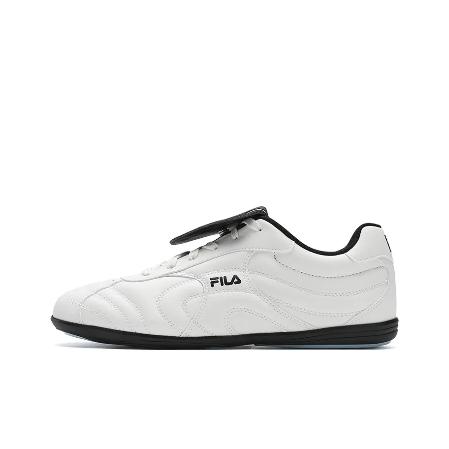 FILA LIPPER Water Dance Shoes Cushioning Wear-Resistant Low-Top Casual Shoes Men's Standard White