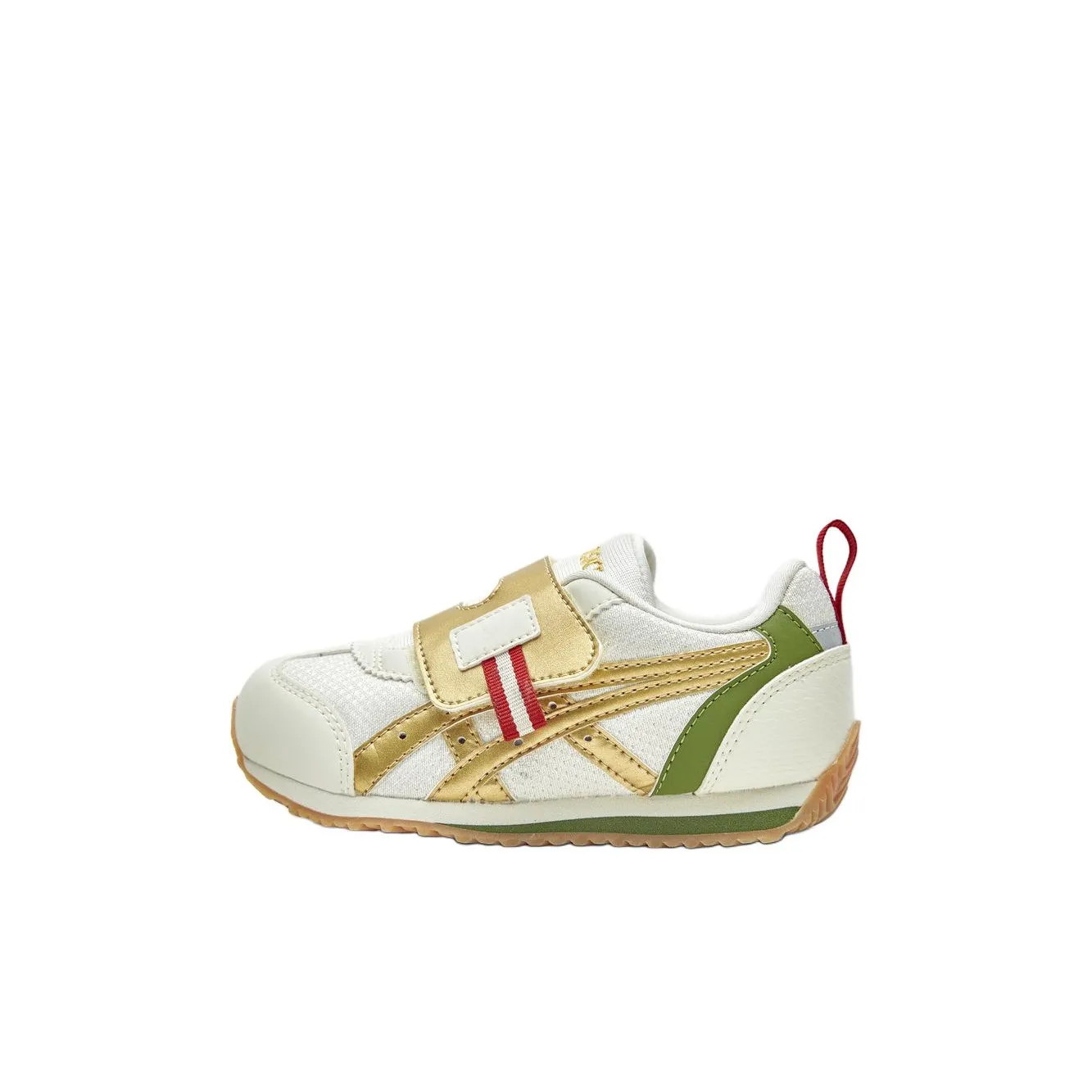 ASICS SUKU2 COTLA Малыш CNY Повседневная обувь для детей Низкий топ Белый Золото Дошкольная