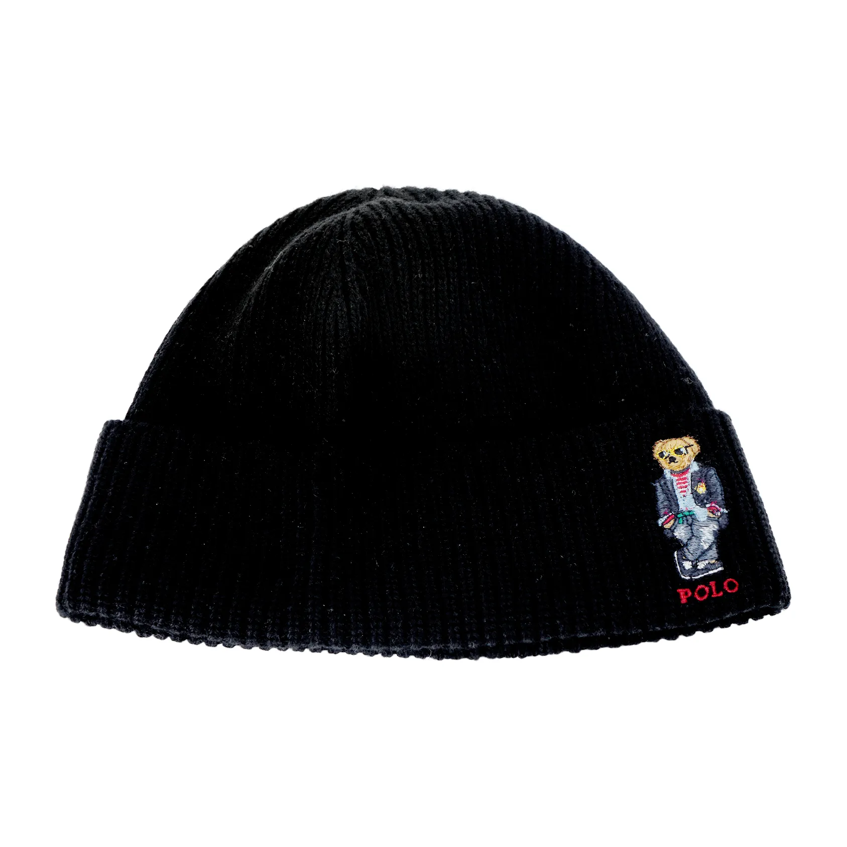 Polo Ralph Lauren Acrylic, Wool, Nylon Beanies Men's Black
