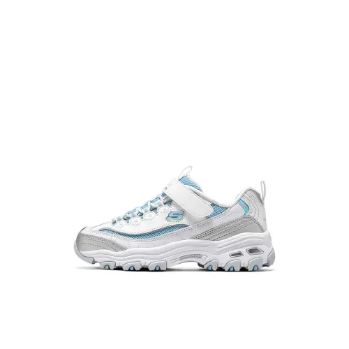 Skechers Kids Повседневная обувь Низкий Топ Серебристо-Белый Kids