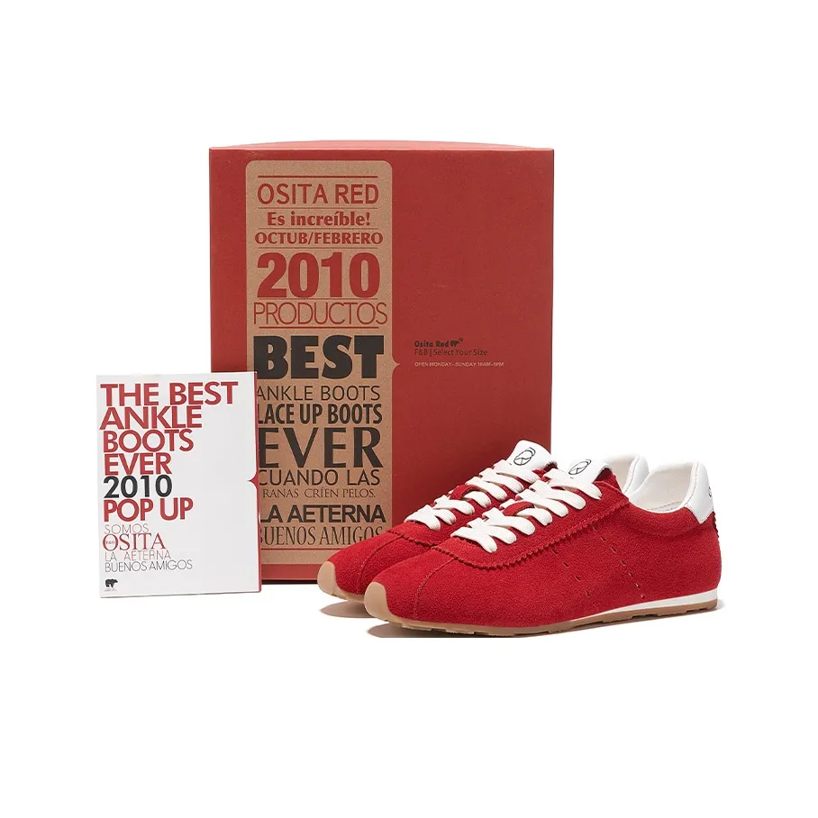 OSITA RED Амортизация Устойчивость к истиранию Дышащий Низ Резистентный Низкий Топ Кэжуал Женский Коробка