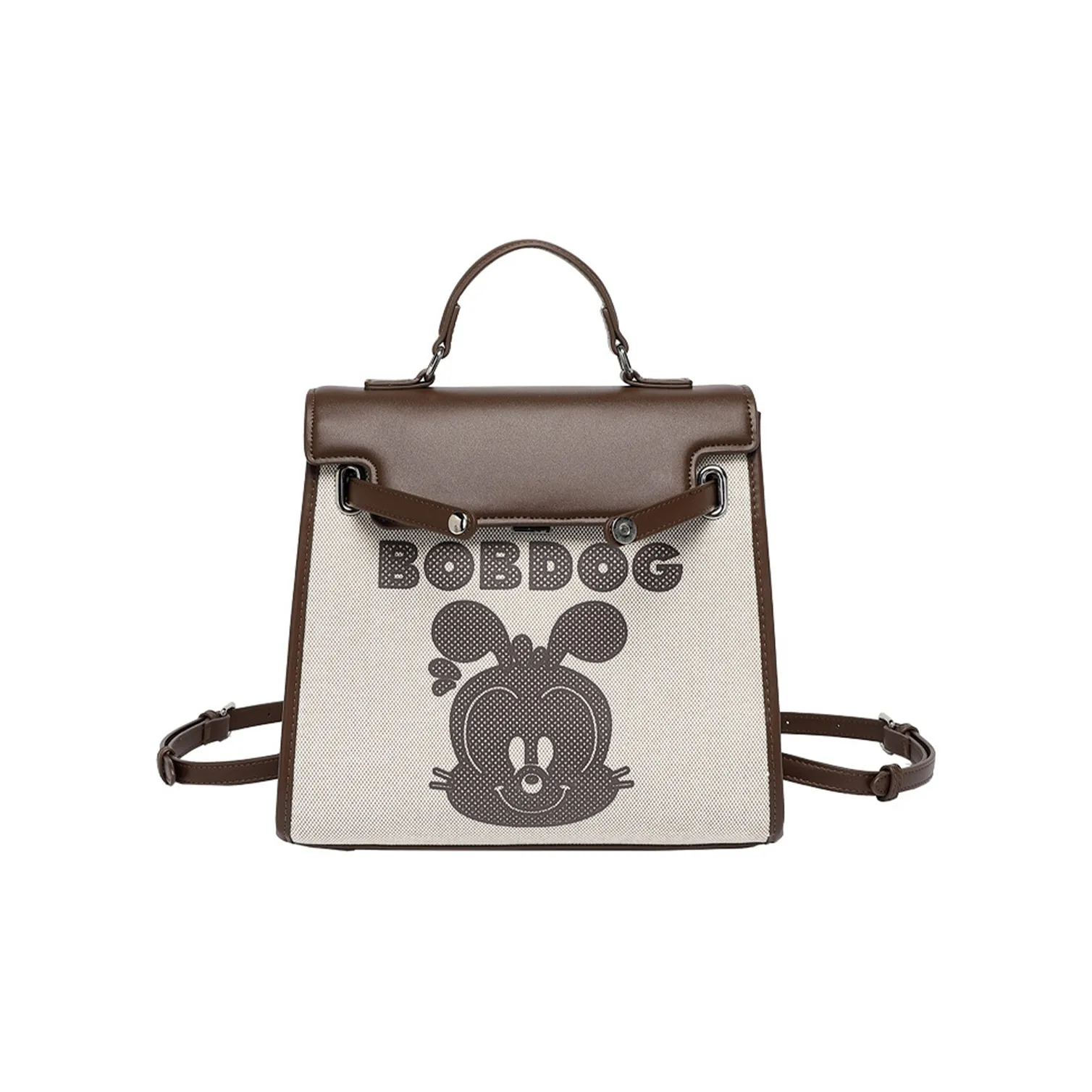 BOBDOG ПУ (полиуретан) Путешествие Коммутирование Рюкзак Стандартный Женские Коричневый