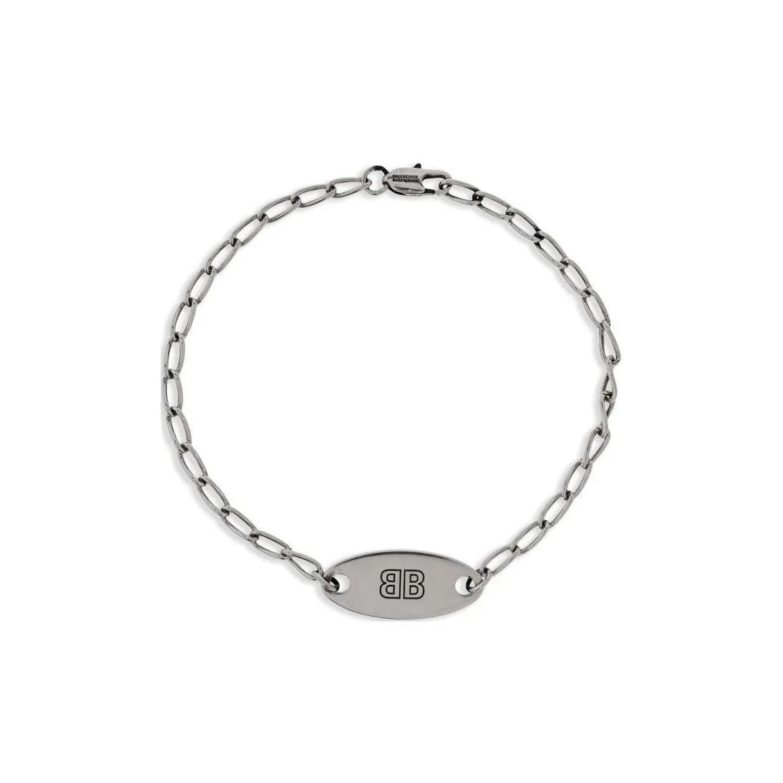 Balenciaga Brass Bracelets Women's Silver