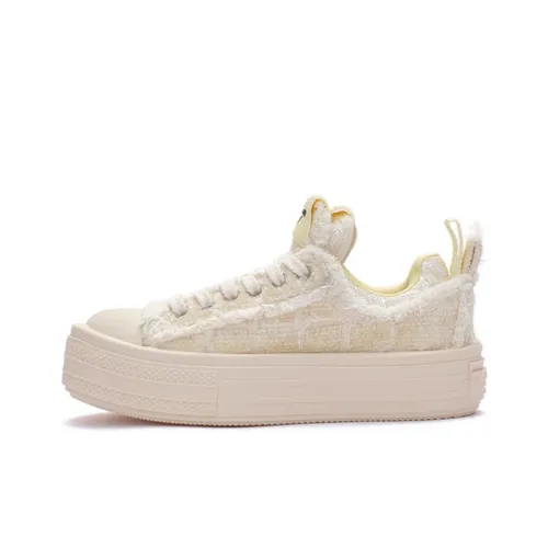 Foreshadow Кроссовки для скейтбординга Low Top Бежево-желтые Унисекс