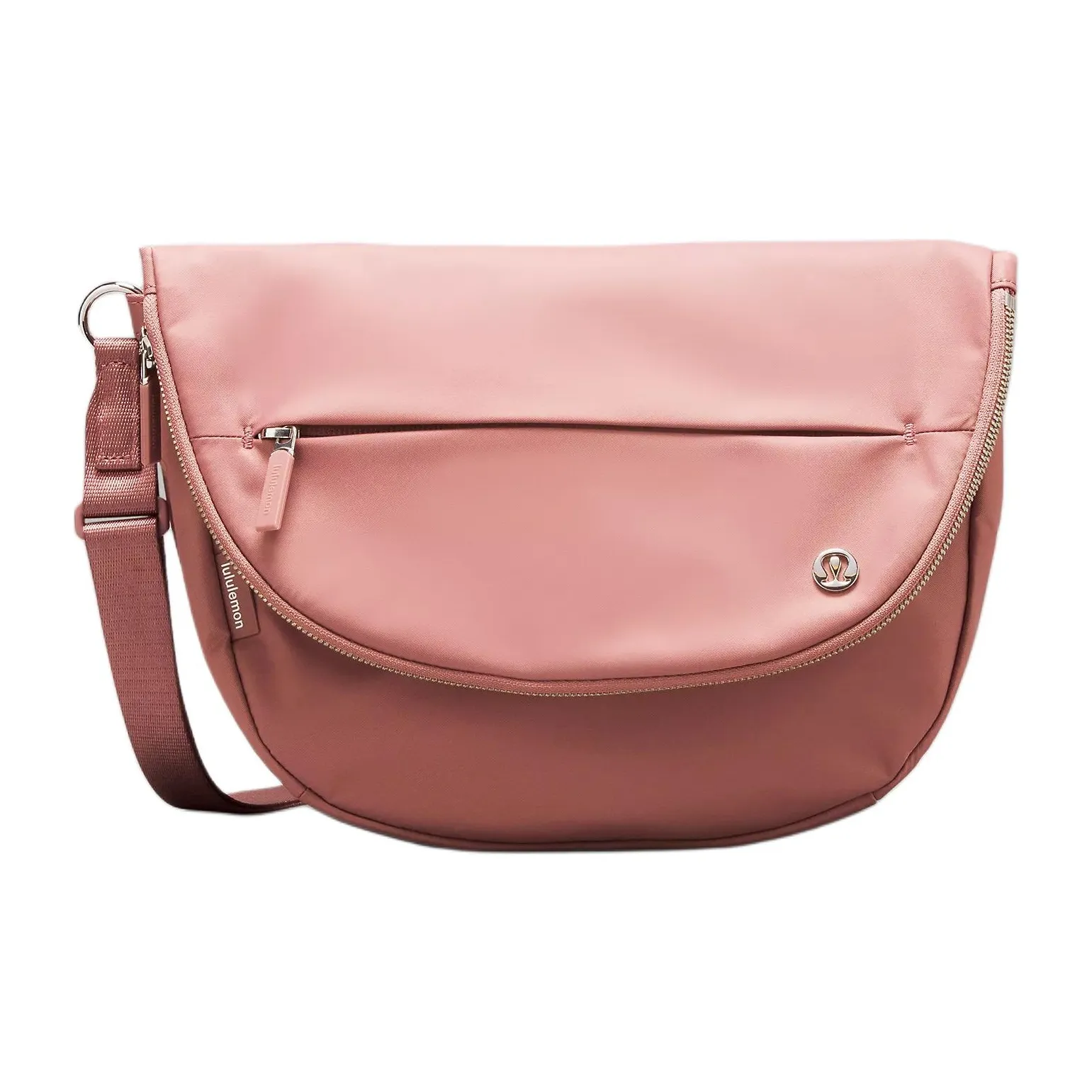 lululemon Нейлоновая сумка через плечо стандартная женская розовая