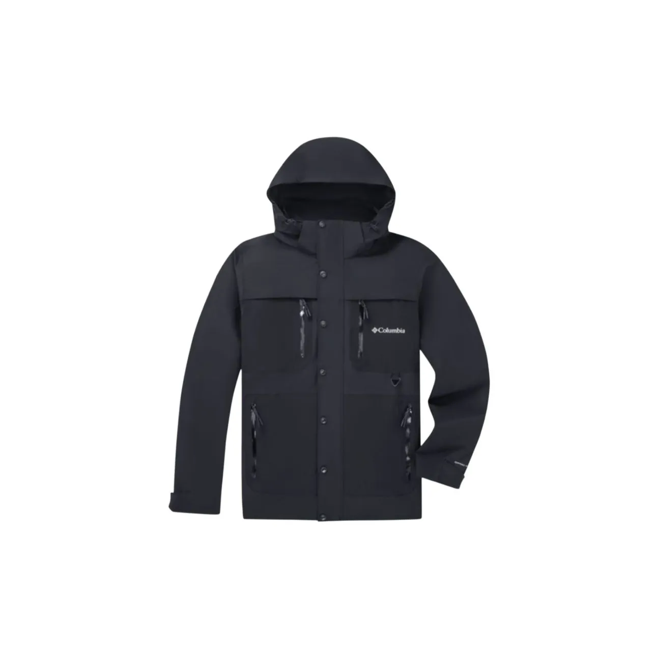 Columbia Windbreaker Jacket Men's Black