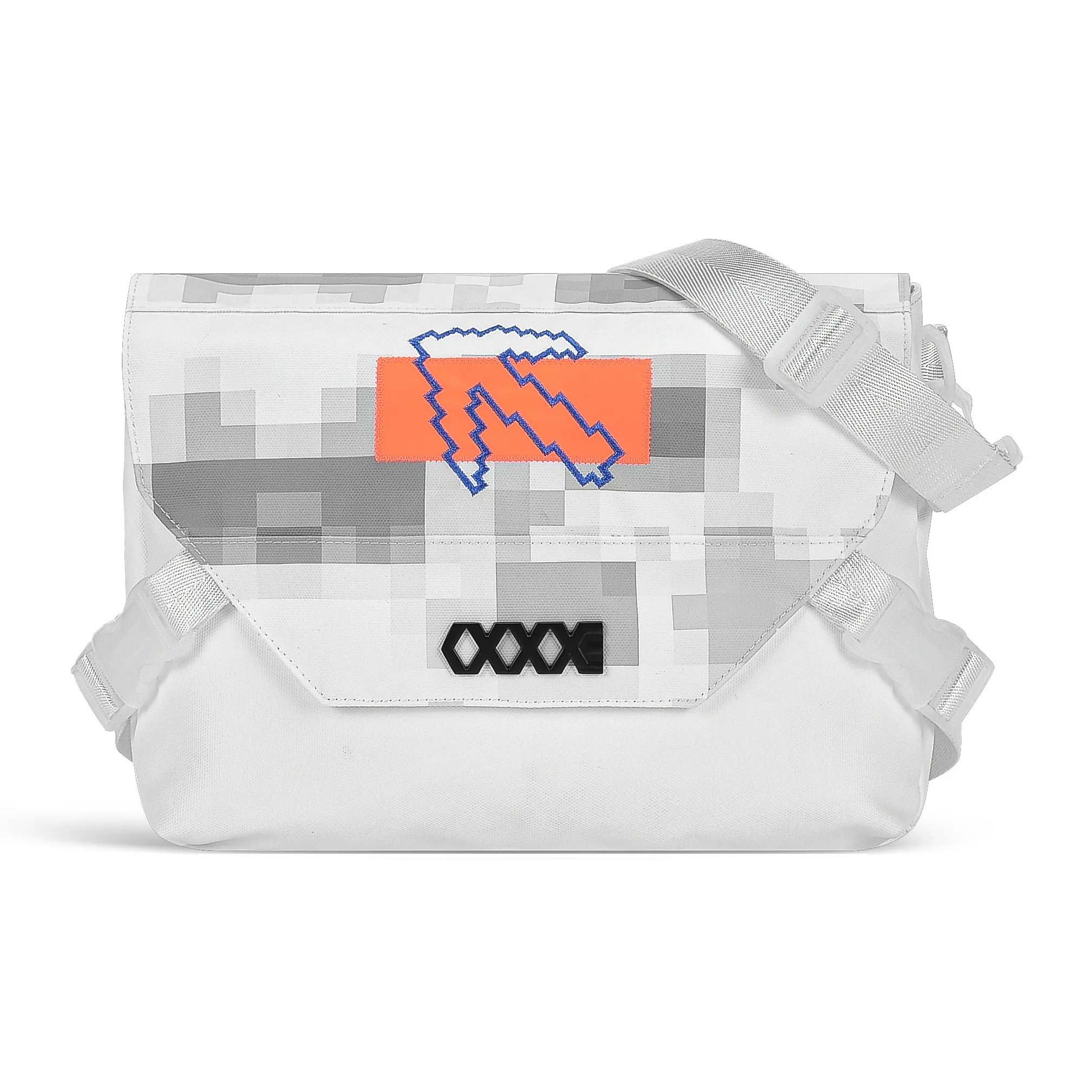Kenzo all-over logo print clutch bag