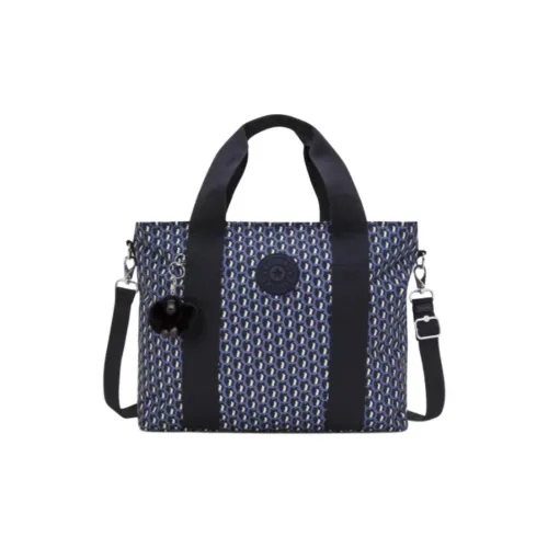 Kipling Сумки Голубой Бежевый Принт Унисекс
