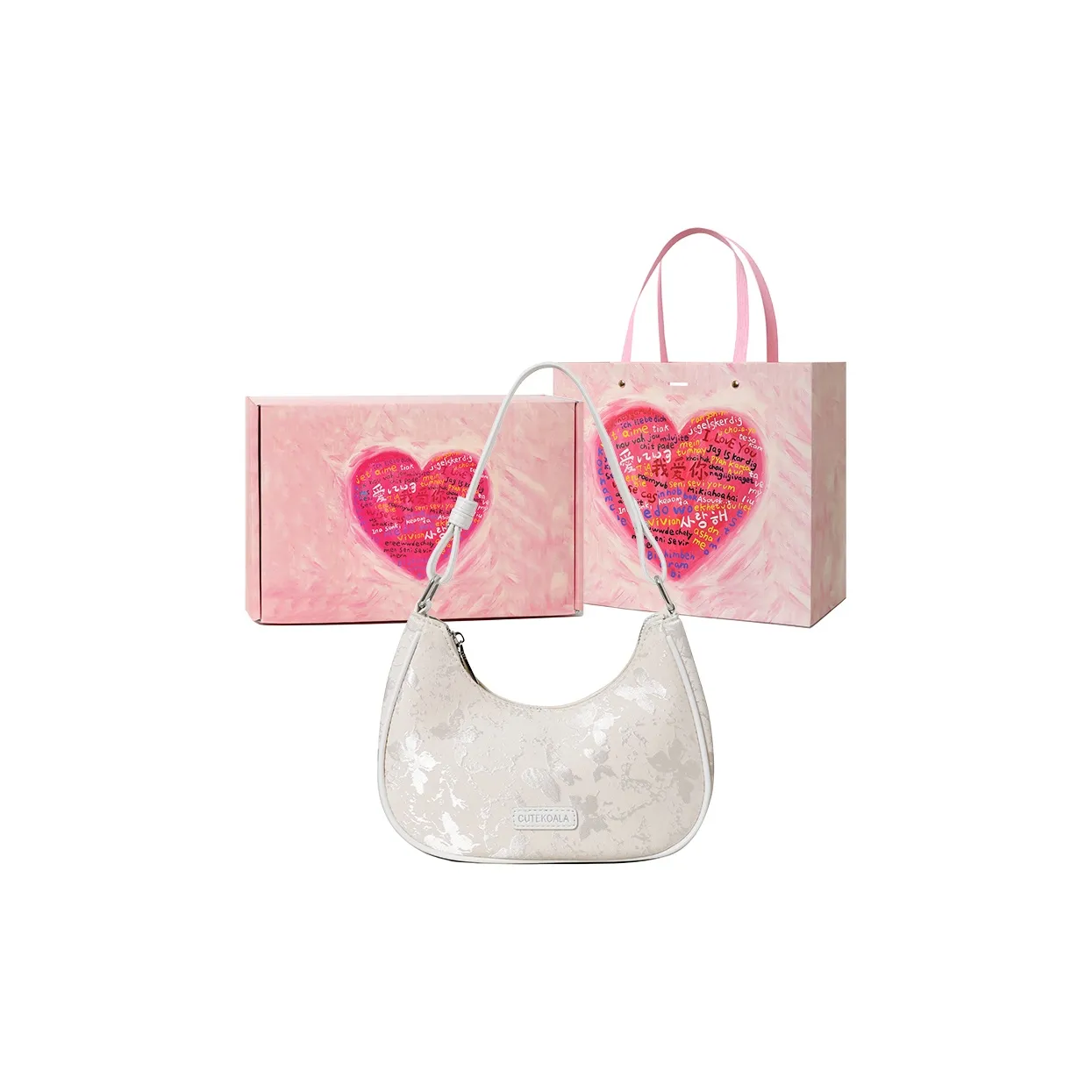 MINLUBAOLUO ПУ (полиуретан) Повседневный Мягкий Универсальный Регулируемый ремешок Сумка на плечо Стандартная Женская Экрю